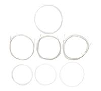 Ciieeo Set Corde per Oud 10 Pezzi in Lega di Rame Argentato, Corde Professionali in Nylon a Tensione, Accessori per Strumenti Musicali Oud Accordatura Stabile e Durata Prolungata, Kit