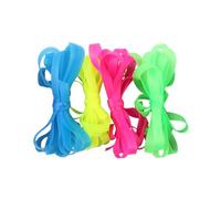 Ciieeo Set da 4 Corde Elastiche Colorate per Saltare per Larghe e Resistenti Multiuso per Gioco e Legatura Adatte per Esercizio Fisico e Attività Scolastiche Colore Casuale