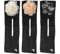 Ciieeo Set di 3 Mollette per Chioma a Forma di Fiore per Donna, Accessori Chic e Comodi per Chignon Facili da Creare in Contesti Scolastici per Yoga