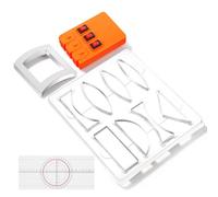 Ciieeo Set di esperimenti di ottica fisica, prisma ottico triangolare in plastico, per studenti, dimostrazione di effetti ottici in aula