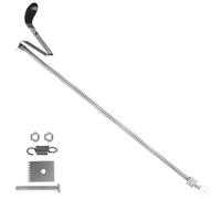 Ciieeo Set Ricambi per Macchine Legatrici Piante Lame e Graffette in Acciaio Inox, Accessori Compatibili per Legatura Viti, Utilizzo Professionale in Giardinaggio e Coltivazione