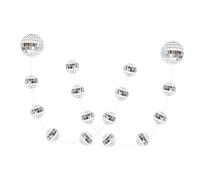 Ciieeo Sfera da Discoteca Specchio Sospesa Decorazione per Feste e Locali Notturni Riflessi di Luce per Appendere al Soffitto Finestre o Porte per Creare un Atmosfera Festosa