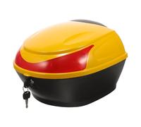 Ciieeo Small Bauletto Posteriore per Motocicli e Scooter in Materiale Plastico, Bauletto Posteriore, Facile da Installare, per Trasporto Attrezzi e Piccoli Oggetti, Colore Brillante e Robusto