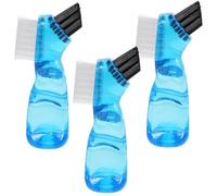 Ciieeo Spazzolino per Protesi Dentaria Mini a Doppia Testa, Set da 3 Pezzi, Pulizia Personale per Apparecchi Ortodontici, Leggero e Compatto, per Uso Domestico