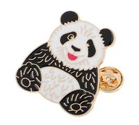 Ciieeo Spilla a Forma di Panda in Metallo Resistente Mini Spilla di Sicurezza per Decorare Cappotti Vestiti e Accessori Fai da Te Camicia Design Ispirato alla Cultura Cinese