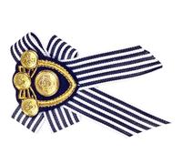 Ciieeo Spilla da Bavero Unisex Stile Inglese Navy, Decorazione per Abiti e Vestiti, Accessorio Moda Durevole Bordi Lisci, Adatta a Look Casual e Formale