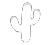 Ciieeo Stampo Biscotti Forma Cactus in Acciaio Inossidabile Tagliapasta Sicuro Per Dolci Biscotti e Cioccolato Design Originale Per Decorazione Torte Facile Da Pulire e Usare Regalo Per a