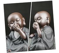 Ciieeo Statua Decorativa Argilla per Tea Pet Resistente e Unico per Vassoio da Tè e Scrivania Accessorio Classico per Decorazione Casa e da Tè