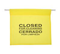 Ciieeo Striscione Di Sicurezza Per La Pulizia Del Bagno Cartello Di Sicurezza Appeso Per La Pulizia Del Bagno Delle Porte