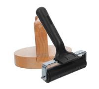 Ciieeo Strumento Artigianale per Stampa a Rilievo con Rullo in Legno Ergonomico e Robusto, per Inchiostrare e Stampare, e attività Creative