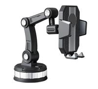 Ciieeo Supporto Estivo Potente da Ventosa Auto Telefono e Abs in Silicone, Resistente al Calore, per Navigazione e Uso in Veicolo