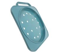 Ciieeo Supporto per Bombola di Gas con Ruote e Maniglia in Abs, Base Mobile per Bombole di Propano da Cucina, Carrello Portabombola Gas con Vassoio Portaruota, per Facile Spostamento