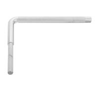 Ciieeo Supporto per Campanaccio per Batteria Staffa l Robusta in Metallo Asta di Montaggio Regolabile, Accessorio per Tamburo per Esibizioni, Prove e Registrazioni