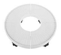 Ciieeo Supporto per Condizionatore D'aria e Mini Frigorifero in Plastica Bianco Mensola Versatile e Base Elevata Resistente alla Deformazione