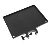 Ciieeo Supporto per Microfono in Plastica Vassoio Porta Scheda Audio e Telefono Staffa Regolabile a 90° per Trasmissione in Diretta Compatibile Vari Tipi di Supporti Live