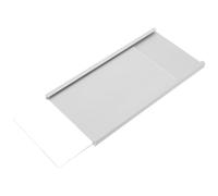 Ciieeo Targa Adesiva in Lega di Alluminio 12x24 Cm per Ufficio, Cartello Scorrevole e Autoadesivo per Porta, Targhetta Intercambiabile per Sala Conferenze e Spazi di Lavoro