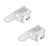 Ciieeo Testina Stereo per Registratore a Cassette 2 Pezzi Componente Metallico di Ricambio Doppio Canale Accessorio per Riparazione Audio Supporto Stabile per Lettore Cassette Stereo