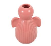 Ciieeo Vaso Angelo Custode in Ceramica Smaltata Vaso per Fiori Statua Angelo Decorazione per Centrotavola Festa o Camera da Letto