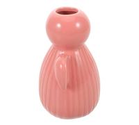 Ciieeo Vaso Ceramica Statuetta Angelo Vaso da Tavolo Rosa Decorazione Contemporanea per Arredamento Religioso e Centrotavola per Matrimonio