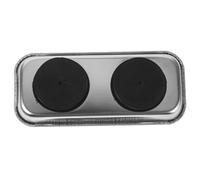 Ciieeo Vassoio Magnetico Rettangolare 150 Mm in Acciaio Inox Resistente, Ciotola Porta Parti e Accessori Magnetici Antiscivolo per Officina e Garage, Organizer per Viti, Dadi e Utensili