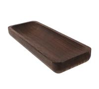 Ciieeo Vassoio Rettangolare in Legno Rustico per Bagno e Cucina Organizer Compatto per Cosmetici Portacandele e Gioielli Decorazione Stile Farmhouse