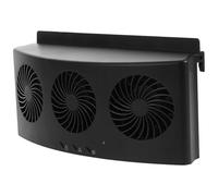Ciieeo Ventola di Scarico per Auto Raffreddamento Rapido e Eliminazione Odori, Ventilatore Interno in Abs la Circolazione Aria Durante la Guida