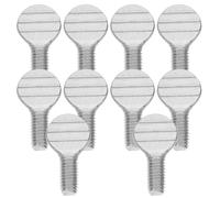 Ciieeo Viti in Acciaio Inossidabile Design Portatile e Facile Installazione Set da 10 per Spiedini Girarrosto Accessori per Friggitrice ad Aria e Uso Domestico