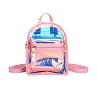 Ciieeo Zaino Bambina Rosa in Pu, Casual Backpack Dazzling per Ragazze