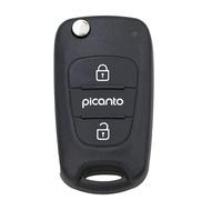 CIJFRNAKL Custodia Protettiva per Chiavi Auto Custodia per Chiave Pieghevole A 3 Pulsanti, Custodia per Chiave Auto Intelligente, Compatibile con Kia per Picanto K2 K5