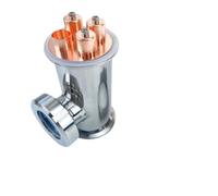 CIJIAOPOYU 3 "76mm OD91 Sight Glass Union Tri-Clamp Tee con Set di Bolle di Rame Colonna di Lenti di distillazione for Birra Fatta in casa in Acciaio Inossidabile 304