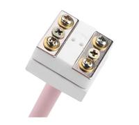 CIJIAOPOYU Sensore di Temperatura della sonda termocoppia Platino-rodio Tipo S WRP-100 150/200/300/500mm, 0-1600°C(Length 350mm)