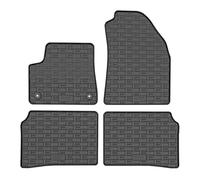 CIKCAR Tappetini in gomma compatibili con Opel Frontera/Citroën C3 Aircross 2024 (EV) (4 pezzi + sistema di montaggio)
