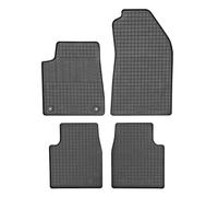 CIKCAR Tappetini in gomma compatibili per Opel Frontera/Citroën C3 Aircross 2024 (Benzine) (4 pezzi + sistema di montaggio)