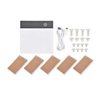 Cikonielf Disegno a Mano LED Disegno a Mano Lavagna a LED Foro di Posizionamento Portatile USB Flip Book Kit Pittura Forniture Tavolo da Disegno (USB)(USB)