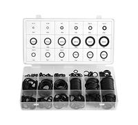 Cikonielf Set di assortimenti di O-Ring in Gomma 279Pcs18 Dimensioni Guarnizioni idrauliche Guarnizione Kit Guarnizione di Tenuta Rondella Guarnizione Assortimento Set
