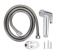 Cikonielf - Set di nebulizzatori per Bidet a Mano G1/2in in Acciaio Inox ABS con Testa Spray per Pulire Bidet e WC