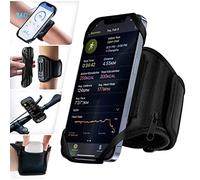 Cikyner Fascia da Braccio Sportiva da Corsa, Fascia da Braccio da Running per Telefono da Bici 3 in 1 Fascia da Braccio Girevole e Staccabile a 360° per iPhone da 4,5-7" per Jogging Palestra