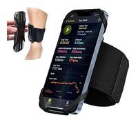 Cikyner Fascia da polso Sportiva da Corsa, Fascia da polso da Running per Telefono da Bici Fascia da polso Girevole e Staccabile a 360° per iPhone da 4,5-7" per Jogging Palestra