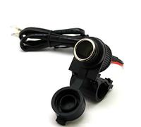 Cilff Top Presa accendisigari per manubrio moto + caricatore doppio USB da 3,3 amp