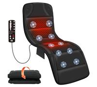 CILI Tappetino da massaggio per il corpo completo con il calore, massaggiatore per massaggio alla schiena con vibrazione, massaggiatore completo per dolore al collo e alla schiena, materasso da