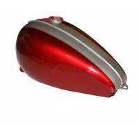 Ciliegia Argento Righe Per Triumph T120 Bonneville 1959 Serbatoio Bonnie S2u