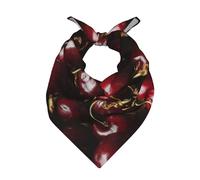 Ciliegia rossa,Sciarpa bandana per uomo e donna - Bandane eleganti e versatili per il collo e la testa