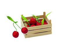 Goki Cherries in a Fruit Crate Toy