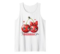 Ciliegie Kawaii I Cherrish Tu Coppia Amore Frutta Canotta
