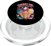 Ciliegina con My Mini-Me Ice Cream Love PopSockets PopGrip per MagSafe