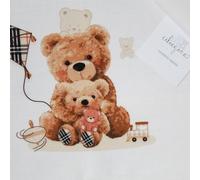 Ciliegina Set 3 Lenzuola Culla 100% Cotone Completo + sotto con elastici Federa Bambino Bambina idea regalo (Tartan3)