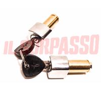 CILINDRETTI BLOCCHETTI MANIGLIE PORTE DESTRA + SINISTRA LANCIA FULVIA COUPE + HF