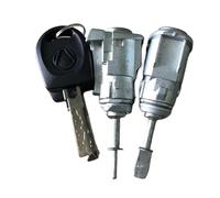 Cilindretto Accensione Compatibile con Per Golf IV Mk4 1996-2006 Per Fox 5z1 2005-2014 Il kit cilindro serratura per porta auto include 2 chiavi 604837167