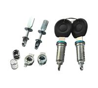 Cilindretto Accensione Compatibile con per Vento per Caddy per Polo Cilindro serratura 55mm Set riparazione auto AL147 1H0837061G 1H0837061H