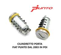 Cilindretto blocchetto nottolino serratura porta Fiat Punto dal 2003 IN POI